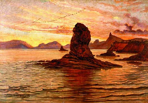 Modesto Brocos Gómez, Seascape - Icaraí Beach'