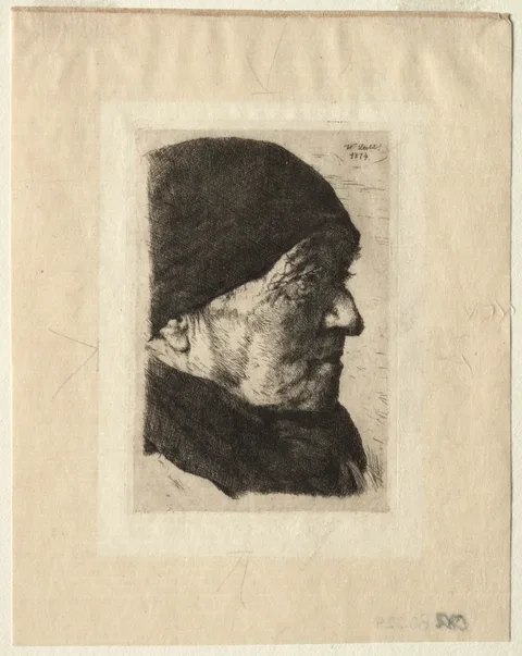 Wilhelm Maria Leibl, Head of a Peasant
