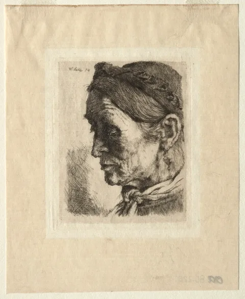 Wilhelm Maria Leibl, Head of a Peasant Woman
