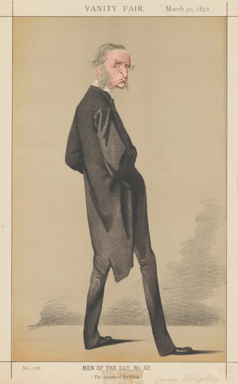 Adriano Cecioni, Vanity Fair: Men of the Day, No. 42 "The Apostle of the Flesh"