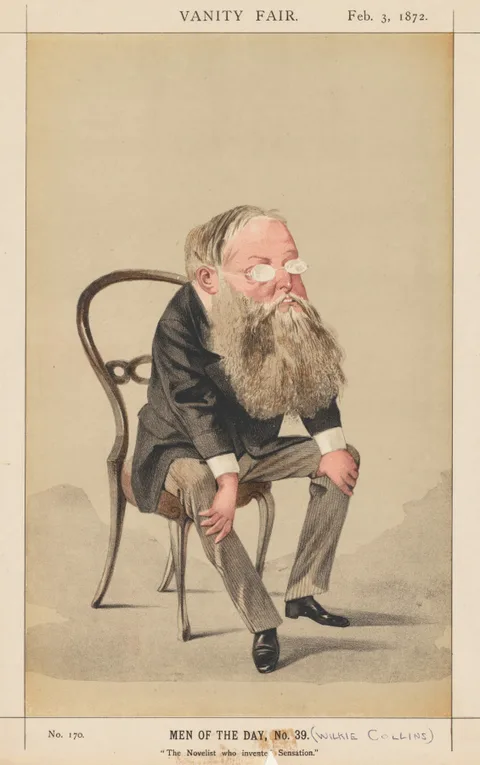 Adriano Cecioni, Vanity Fair: Men of the Day, No. 39 "The Novelist who invented Sensation"