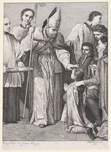 Johann Anton Riedel, Confirmation, from "The Seven Sacraments"