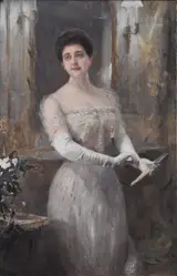 Paul Émile Chabas, Paul Chabas - Portrait de la femme de l'artiste