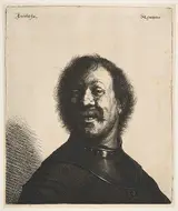 Jan Gillisz van Vliet, Laughing Man in a Gorget