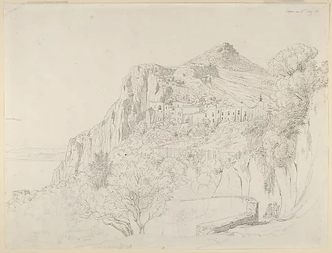 Carl Wagner, View of Capri