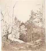 Carl Wagner, Landscape with cattle in Weißbach on the Rhön