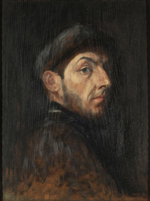 Walter de Navazio, Self-portrait