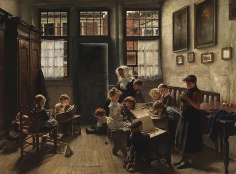 Claus Meyer, Elementary school in Holland