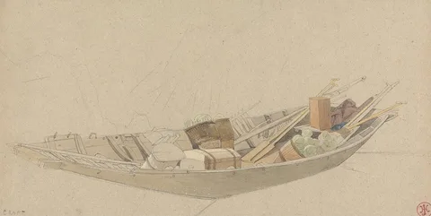 Harry John Johnson, A Laden Boat