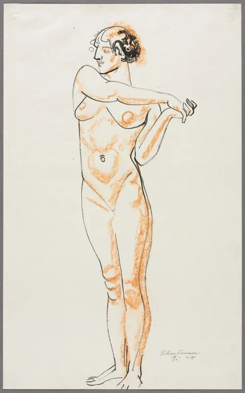 William Sommer, Female Nude