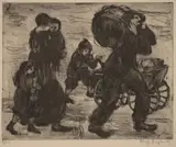 Wilhelm Oesterle, Refugee Family