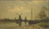 Jan Hillebrand Wijsmuller, Waterway near the Baarsjes, Amsterdam