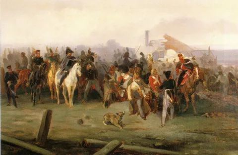 Julius Scholtz, The mortal wound of General Moreau