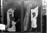 Joan Collette, Photograph of two paintings