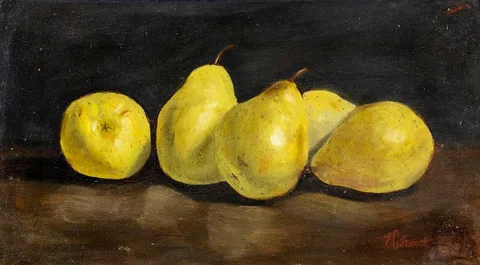 Edward Chalmers Leavitt, Still Life with Pears