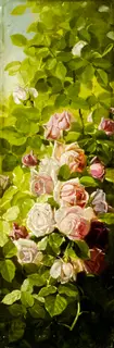 Edward Chalmers Leavitt, Still Life with Roses