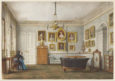 Otto Wagner, A Salon in a Residence of the Duke of Leuchtenberg