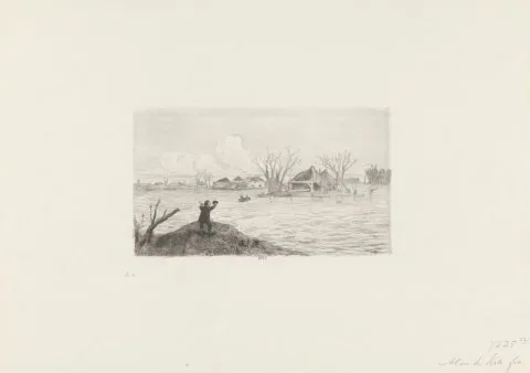 Mari ten Kate, Watersnoodramp 1855