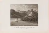 Johann Gottfried Abraham Frenzel, Vue du rocher Tucutucuara sur la rivière près de Villa de Victoria