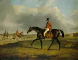 George Henry Laporte, Archibald Montgomerie, 13th Earl of Eglinton PC, KT (1812-1861) on Horseback