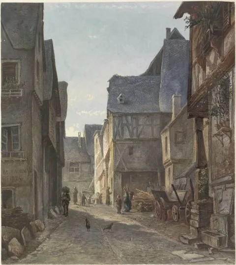 Marinus van Raden, Gezicht te Pünderich, aan de Mosel