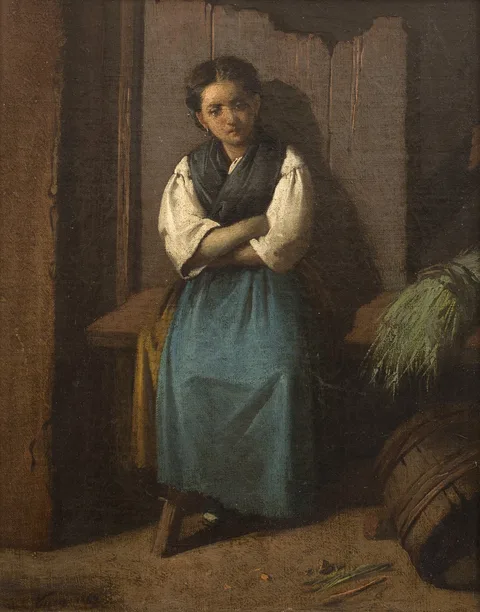 Giovanni Costa, Seated woman