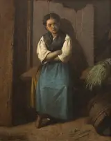Giovanni Costa, Seated woman