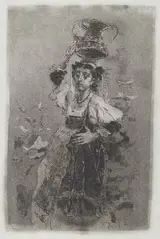 Mosè Bianchi, Ciociara [Peasant Woman of the Campagna]