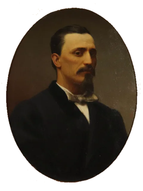 Mosè Bianchi, Portrait of a Man