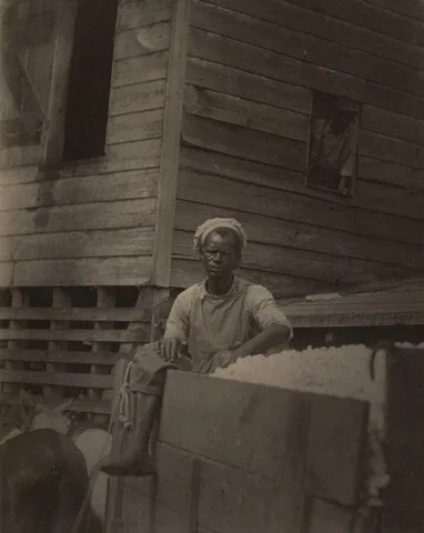 Doris Ulmann, Workers with Cotton Wagon, South Carolina