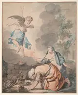 Aert Schouman, The Sacrifice of Manoah