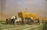 Jules Jacques Veyrassat, Last Load of Wheat
