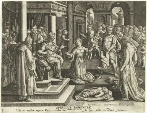 Adriaen Collaert, Zeven gaven van de Heilige Geest