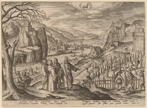 Adriaen Collaert, The Parable of the Wicked Husbandmen (Taurus)