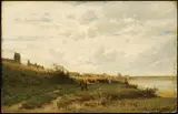 Émile Lambinet, Village on the Sea