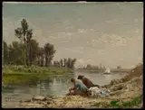 Émile Lambinet, Washerwomen