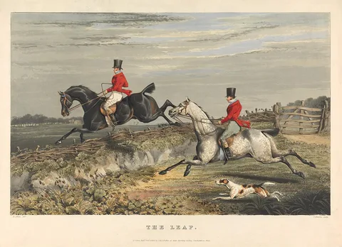 Charles Bentley, Fox Hunting: The Leap