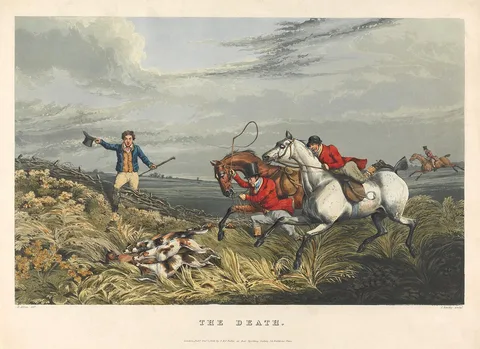 Charles Bentley, Fox Hunting: The Death