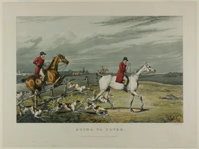 Charles Bentley, Going to Cover, from the series Fox Hunting
