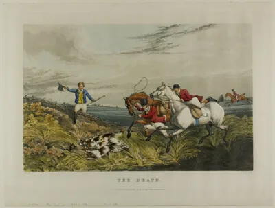 Charles Bentley, The Death, from the series Fox Hunting