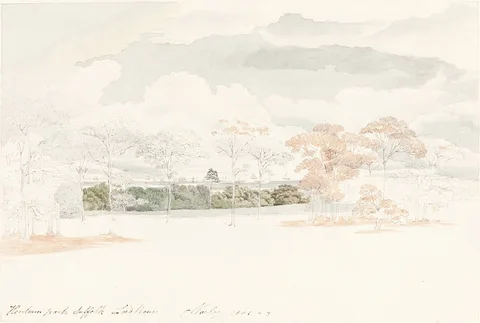 Cornelius Varley, Henham Park, Suffolk