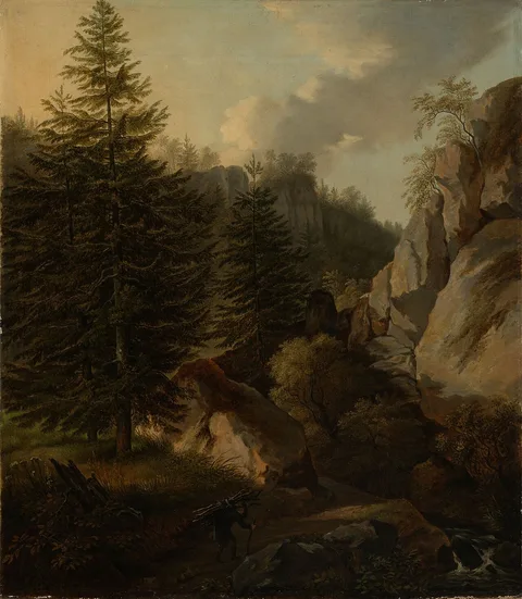 Traugott Faber, Morning in the Saxon Switzerland