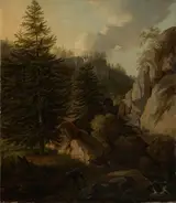 Traugott Faber, Morning in the Saxon Switzerland