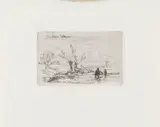 Johannes Franciscus Hoppenbrouwers, Schaatsers bij knotwilgen