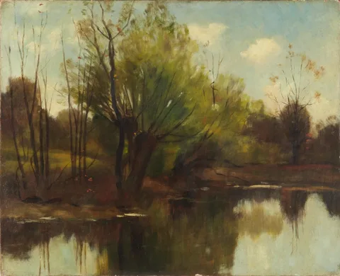 John Appleton Brown, Pond in the Woods