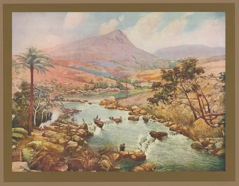 Paul Mathieu, Waterfalls of the M'Pozo