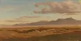 Willem Bodemann, View at the Roman Campagna
