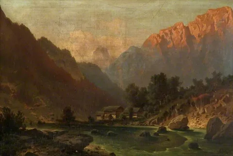 Anton Pick, Alpine Scene