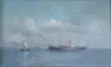 Carlos Balliester, Vapor de guerra Carlos Gomes