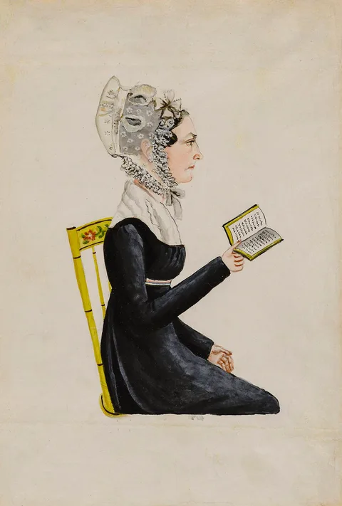 Jacob Maentel, Portrait of Elizabeth Sweitzer Musser